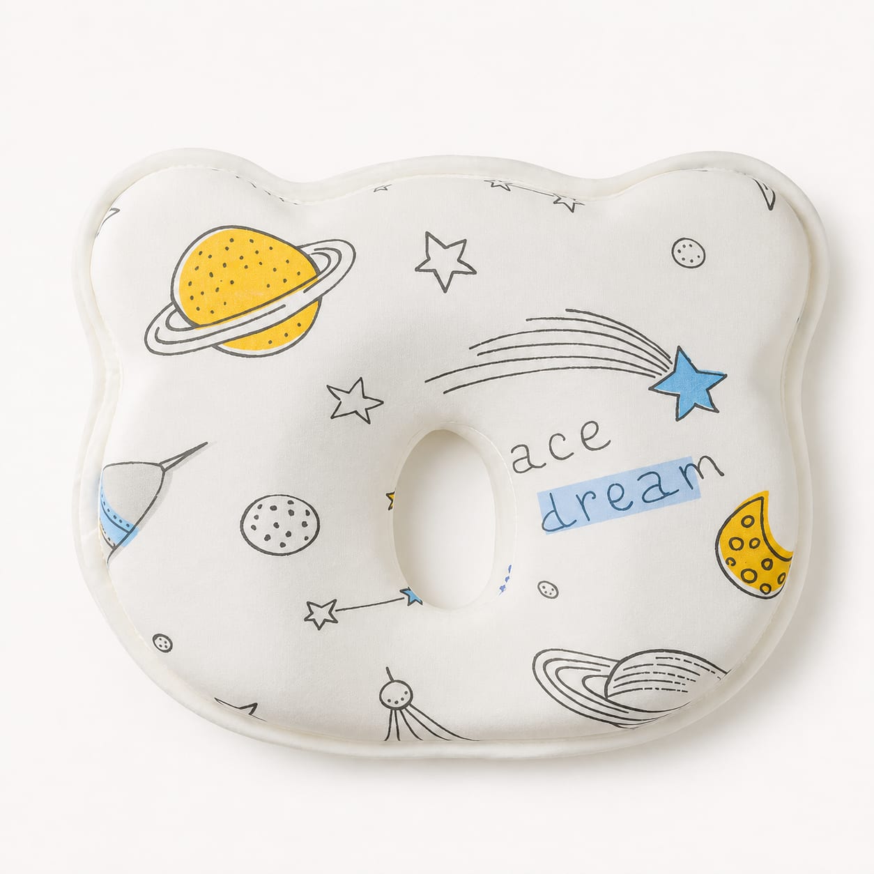 Little Dream Bear Shape Pattern Pillow